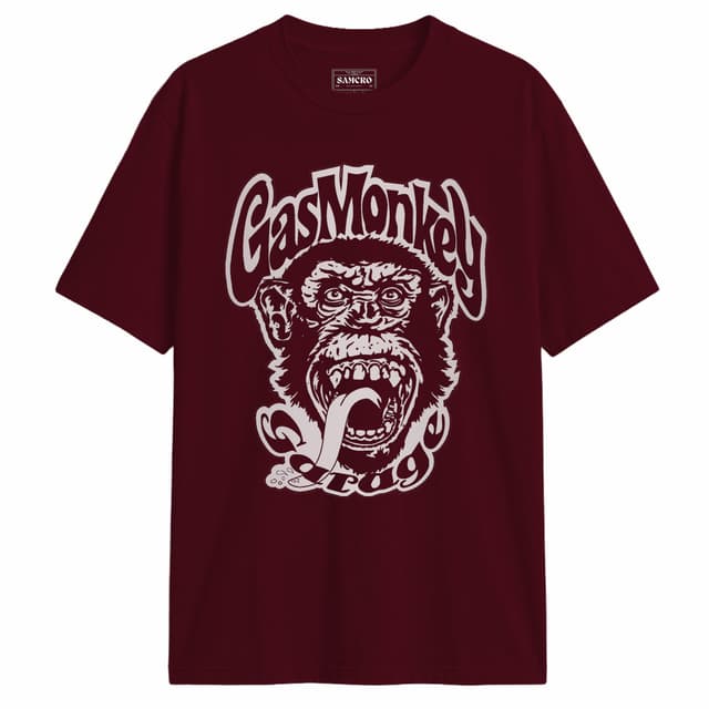 Gas Monkey 1 — Bordó
