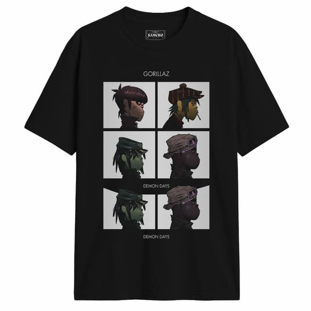 Gorillaz - Demon Days — Negro