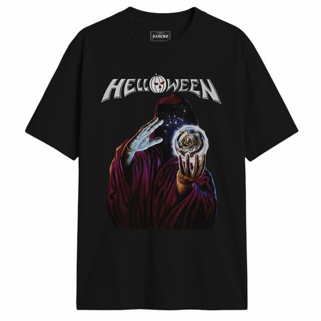 Helloween - Keeper of the Seven Keys Charcoal — Negro