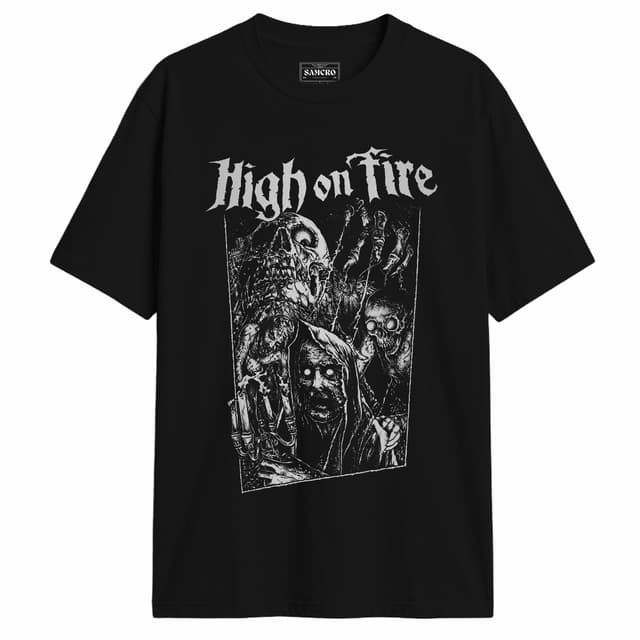 High on Fire - Horror — Negro