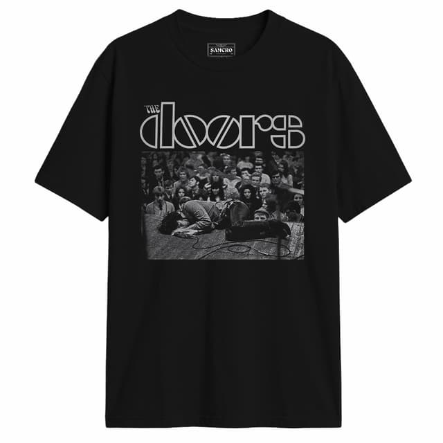 The Doors - Lying on Stage — Negro