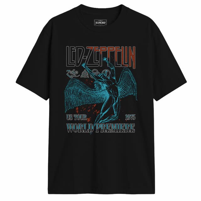 Led Zeppelin - Icarus US Tour 1975 — Negro