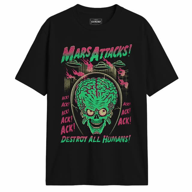 Mars Attacks - Destroy All Humans — Negro