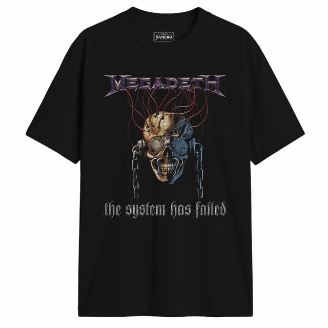 Megadeth 15 — Negro