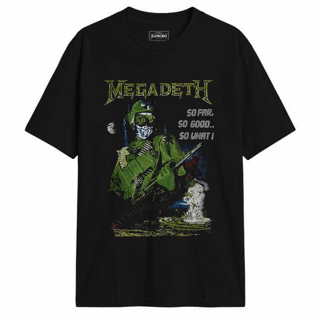 Megadeth 8 — Negro