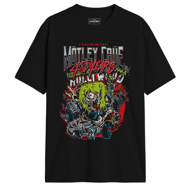 Mötley Crüe 16 — Negro