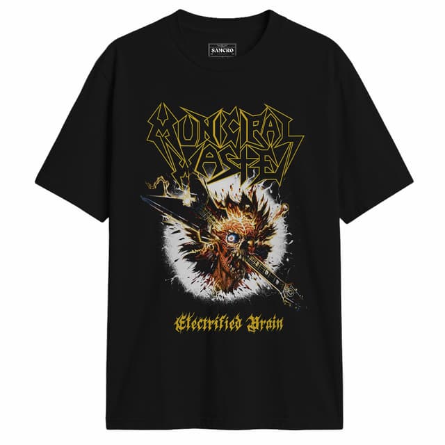 Municipal Waste - Electrified Brain — Negro