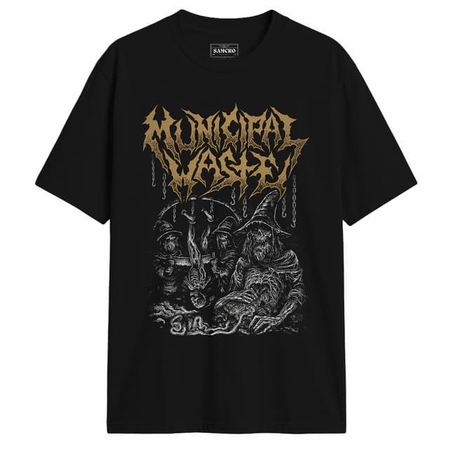 Municipal Waste - Magician Corpse — Negro