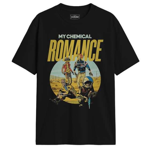 My Chemical Romance - Danger Days Killjoys — Negro