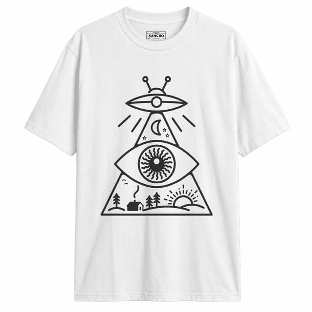 Ojo Que Todo Lo Ve — Blanco