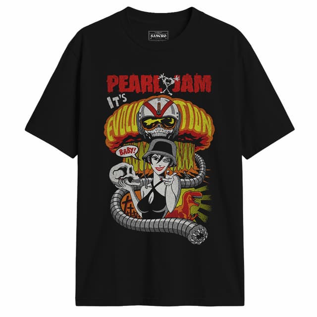 Pearl Jam - It's Evolution Baby — Negro