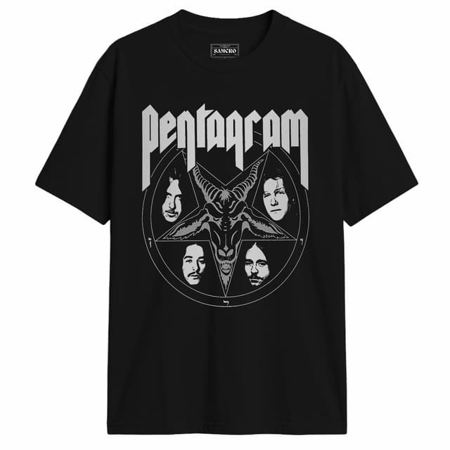 Pentagram - Logo — Negro