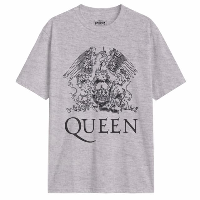 Queen - Crest Logo — Gris