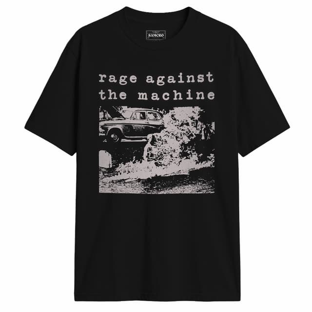 Rage Against the Machine - Burning Monk — Negro