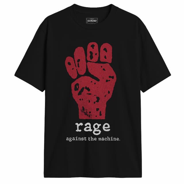 Rage Against the Machine - Red Fist — Negro