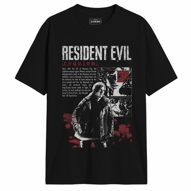 Resident Evil - Requiem Sinopsis Leon — Negro