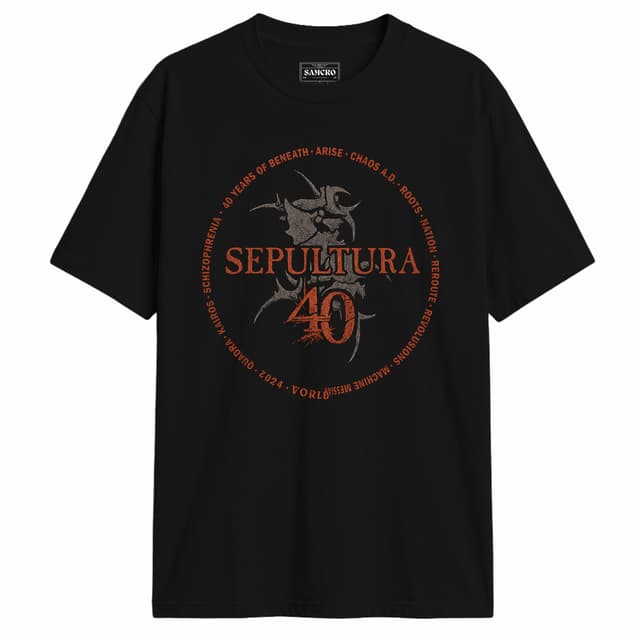 Sepultura - Celebrating Life Through Death — Negro
