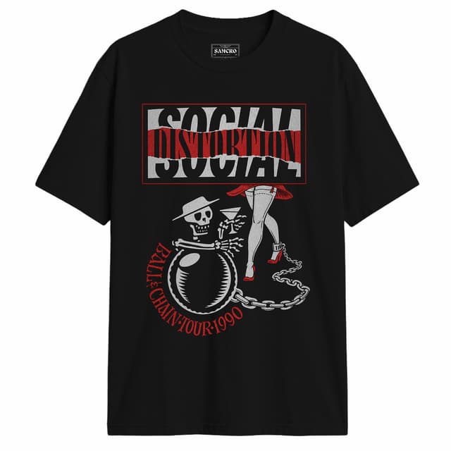 Social Distortion - Ball and Chain 1990 — Negro