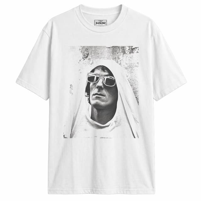 Luis Alberto Spinetta - Capucha Blanca Lentes — Blanco