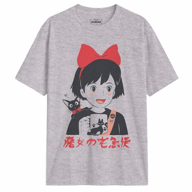 Studio Ghibli - Kikis Delivery Service Retro Portrait — Gris