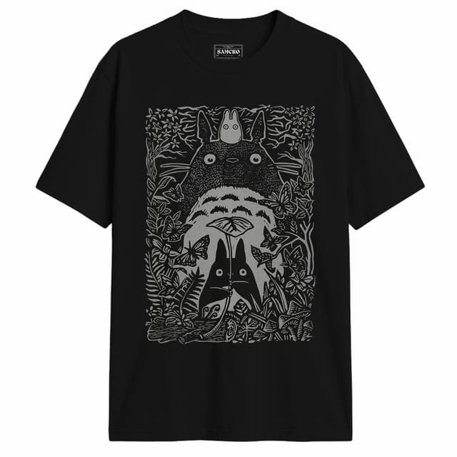 Studio Ghibli - My Neighbor Totoro Keeper Forest — Negro