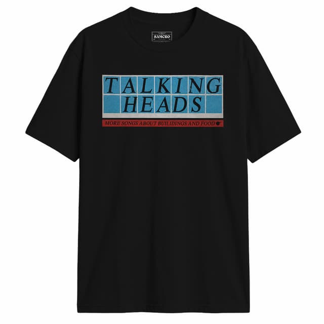 Talking Heads - Logo — Negro