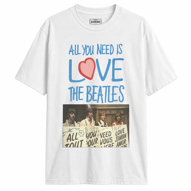 The Beatles - All You Need Is Love Play Cards — Blanco