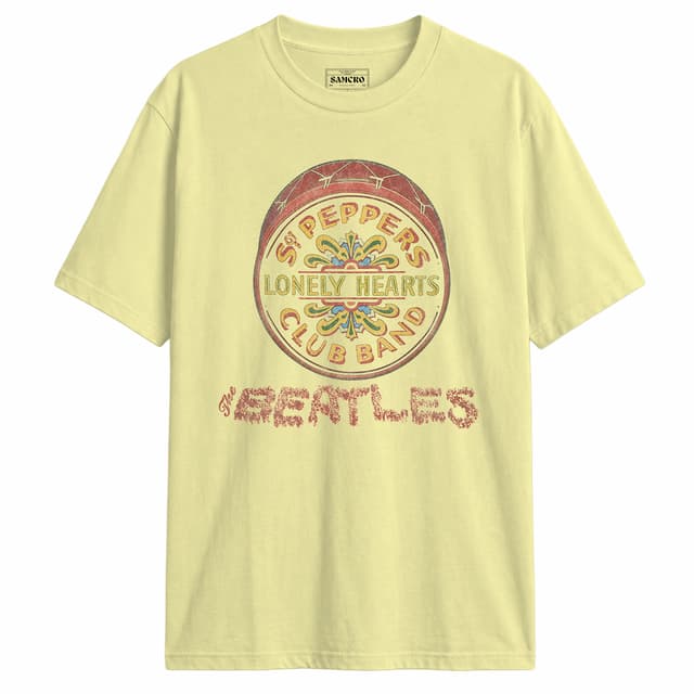 The Beatles - Flowers Logo and Drum — Amarillo