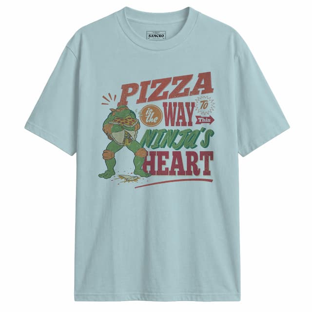 Tortugas Ninja - Michelangelo Pizza Ninjas Heart — Celeste