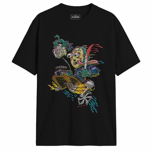 Viernes 13 - Crystal Lake Cruiser — Negro