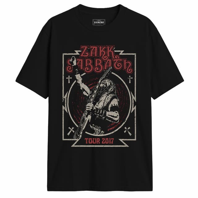 Zakk Sabbath - Tour 2017 — Negro